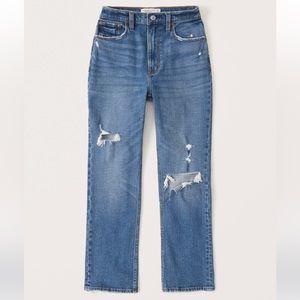 A&F Ankle Straight Curve Love